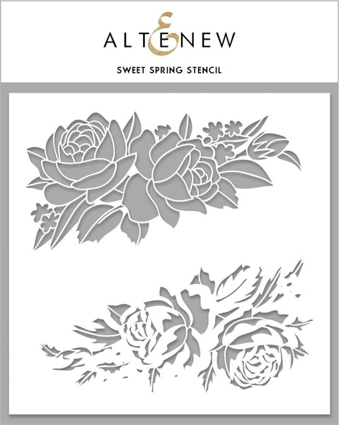 Sweet Spring Stencil : (ALT4049)