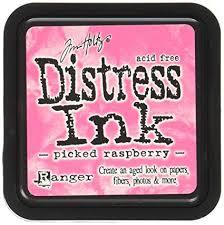 Ranger Distress Ink - Picked Raspberry