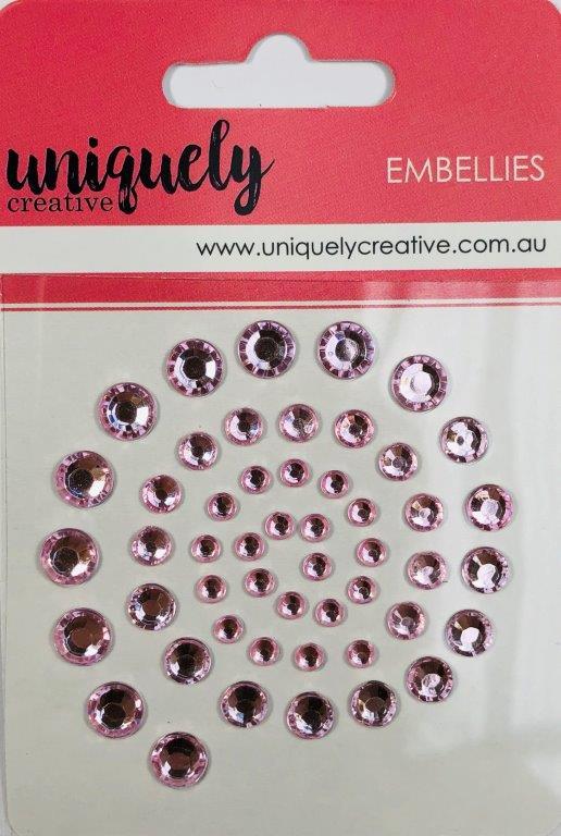 UCE1765 : Pink Rhinestones