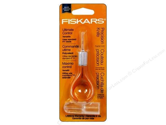 Fiskars - Fingertip Control Craft Knife (Takes #11 Blades)