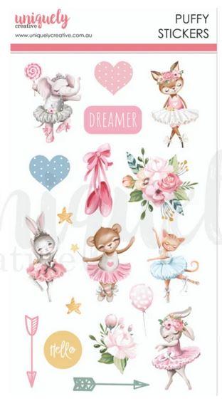UCE1784 - Puffy Stickers - Dream - Dreamer & Wild (Uniquely Creative)