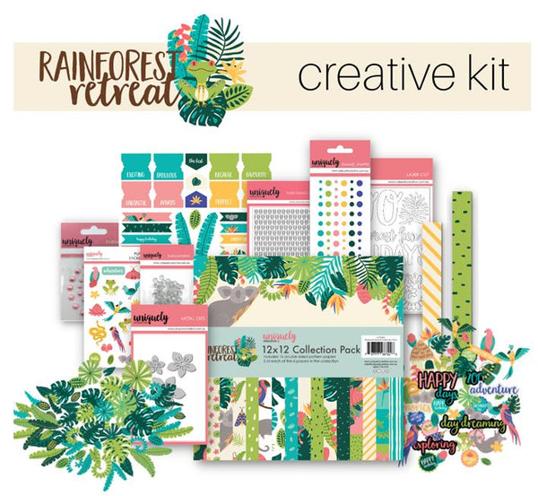Creative Kit Club - November Collection (Rainforest retreat)