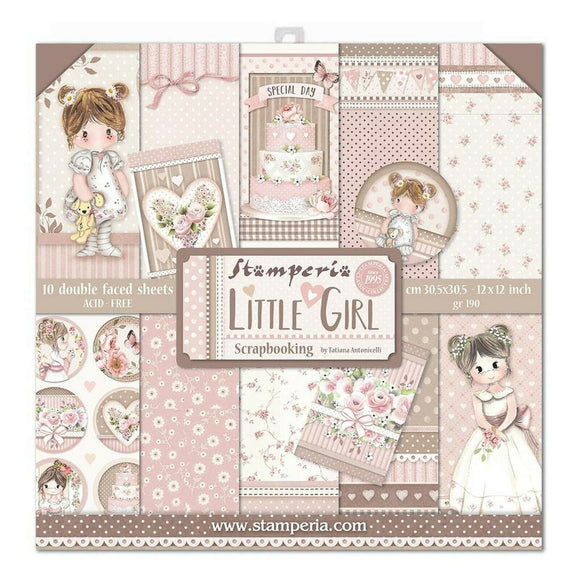 Stamperia - Little Girl Paper Pack