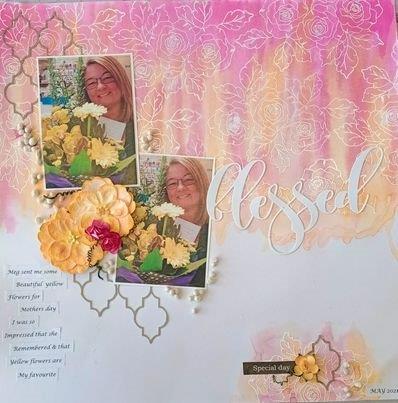 **INSTRUCTIONS ONLY** for S2119 - Embossed Watercolour Layout (SBK)