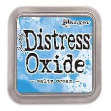 Ranger Distress Oxide Ink Pad -  Salty Ocean