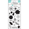 Hampton Arts Layering Stamps SC0751 - Flowers & Leaves