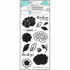 Hampton Arts Layering Stamps SC0752 - Flowers & Leaves #2