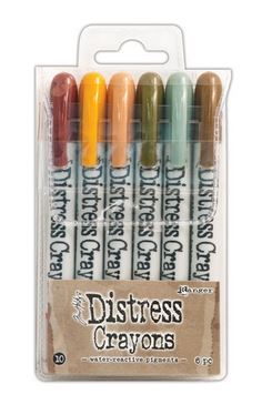 Tim Holtz - Distress Crayons SET 10