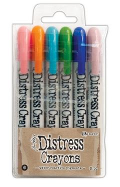 Tim Holtz - Distress Crayons SET 6