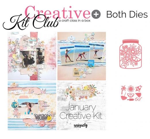 Creative Kit Club - Jan 2022 Collection (Summer Holiday) +DIES