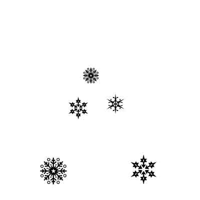 Lavinia Stamps - Snowflakes LAV206