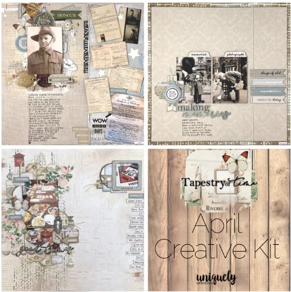 Creative Kit Club - Apr 2022 Collection (Tapestry of Time)
