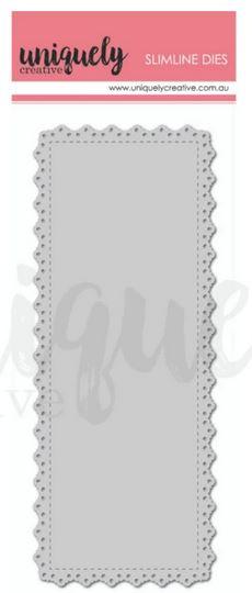 UCD1965- Slim Doily Rectangle Die (Uniquely Creative)