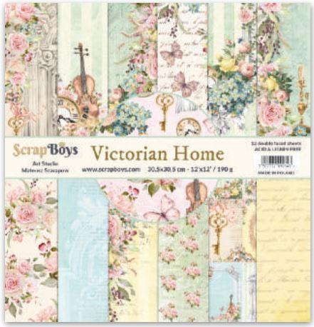 ScrapBoys - VIHO-08 12 x12 Paper Pack (Victorian Home)