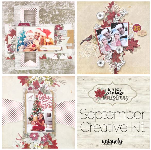 Creative Kit Club - A Very Vintage Christmas Collection (Sept22)