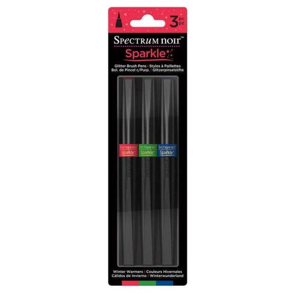 Spectrum Noir Sparkle Pens 3pc Set - Winter Warmers