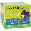 XYRON Create-a-Sticker 250 Refilll Cartridge - Permanent 20ft for XRN250